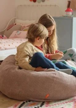 Sitzsack Cord Kirschblüte Rosa