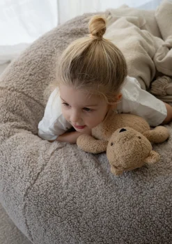 Sitzsack Teddy Haselnuss