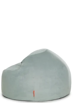 Sitzsack Velours Minz Hellgrün