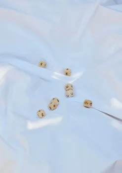 Spannbettlaken 'Clove' für Beistellbett / Wiege Simply White