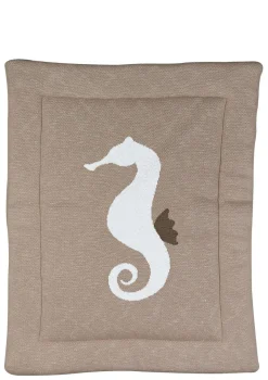 Spieldecke 'Seepferdchen' 93 x 73 cm