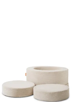 Spiel-Element 'Donut' Cord Creme Beige