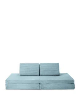 Spielsofa Cord Lagune Blau