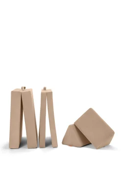 Spielsofa Velours Erdnuss Beige