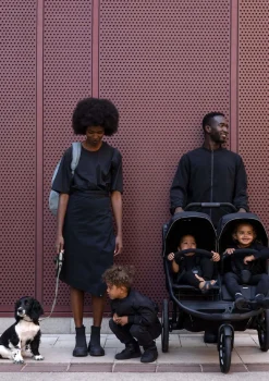 Sportwagen 'Urban Glide 3 Double' Black