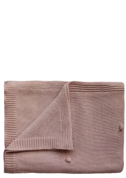 Strick-Babydecke 'Dots Blush'