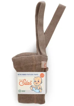 Strumpfhose mit Trägern ohne Fuß cocoa blend