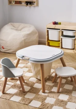 Stuhl für Spieltisch Graphit Grau