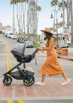 Switchback Autositz-Adapter für Cybex / Nuna / Maxi-Cosi dunkelgrau / schwarz