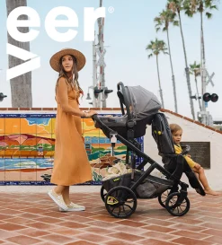 Switchback Autositz-Adapter für Cybex / Nuna / Maxi-Cosi dunkelgrau / schwarz