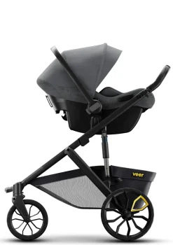 Switchback Kinderwagen Starter-Set dunkelgrau / schwarz