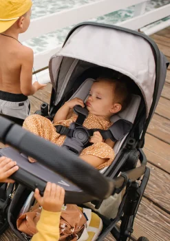 Switchback Kinderwagen Starter-Set dunkelgrau / schwarz