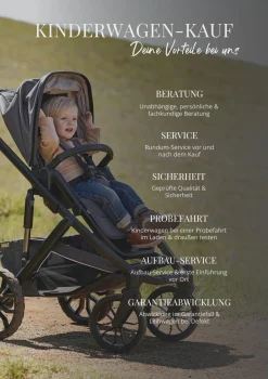 Switchback Kinderwagen Starter-Set dunkelgrau / schwarz