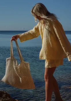 Tasche 'Macrame Mom-Bag' Natural