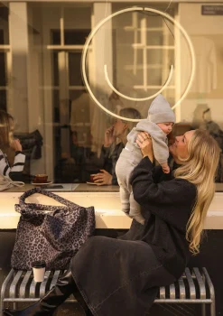 Tasche 'Puffy Mom-Bag' Antra Leopard