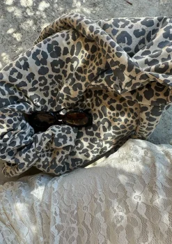 Tasche 'Soft Cotton Mom-Bag' Leopard