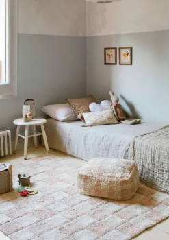 Teppich im Fliesenlook 'Kitchen Tiles' Rose waschbar 160 x 120 cm