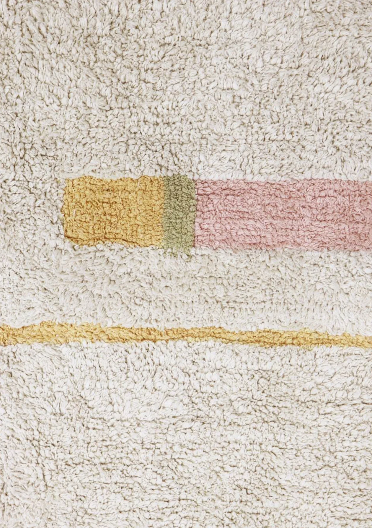 Teppich 'Lanes Vintage' Nude waschbar 130 x 90 cm