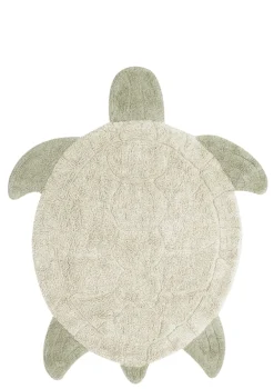 Teppich mit Tiermotiv 'Sea Turtle' waschbar 130 x 110 cm