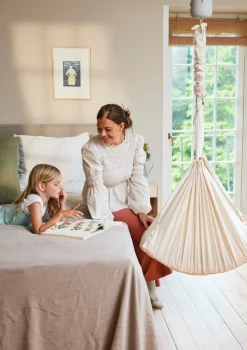 2-tlg. Federwiegen-Set 'Basic' Natur