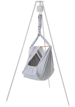 3-tlg. Federwiegen-Set 'Premium' Grey