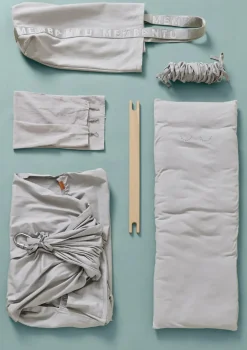 3-tlg. Federwiegen-Set 'Premium' Grey