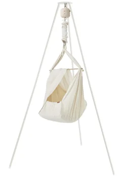 3-tlg. Federwiegen-Set 'Premium' Natur