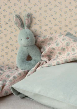 2-tlg. Rassel Set 'Kaninchen' minze