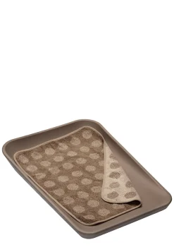 Topper Wickelauflage Organic 'Dots' Mocca