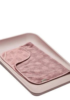 Topper Wickelauflage Organic 'Dots' Wood rose