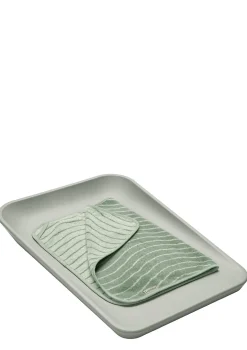 Topper Wickelauflage Organic 'Woodland' Sage Green