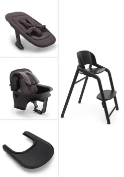 Ultimatives Hochstuhl-Set 'Giraffe' Schwarz