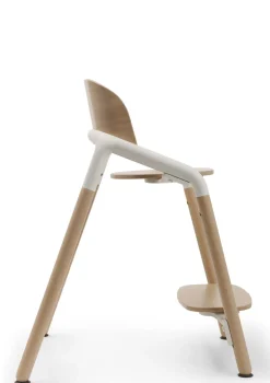 Ultimatives Hochstuhl-Set 'Giraffe' neutrales Holz / Weiß