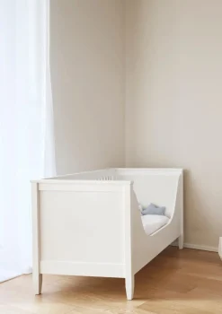 Umbausatz Babybett zu Kleinkindbett weiß