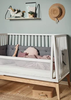 Umbauset für Babybett 'Luna' 120 x 60 cm weiß