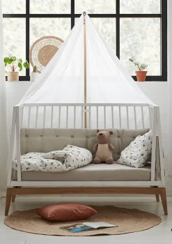 Umbauset für Babybett 'Luna' 120 x 60 cm weiß