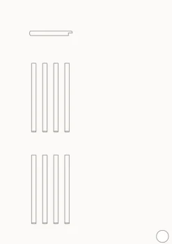 Umbauset für 'Wood Mini+' halbhohes Etagenbett zu zwei Juniorbetten Weiß