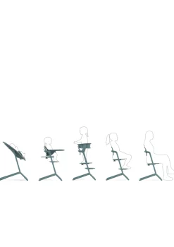 Umbau-Set zum Lernturm 'Lemo' Stone Blue