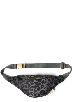 Umhängetasche 'Puffy Mini Fanny Pack' Antra Leopard