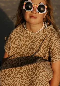 UV-Poncho UPF 50+ Leopard Brown