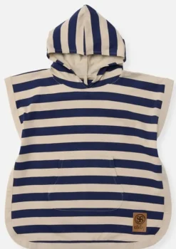 UV-Poncho UPF 50+ Navy Stripe