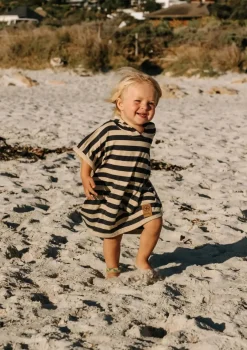 UV-Poncho UPF 50+ Navy Stripe