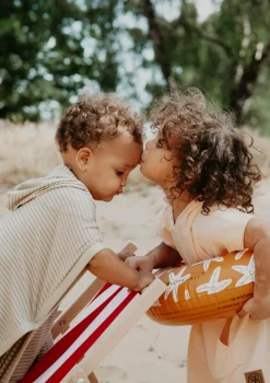 UV-Poncho UPF 50+ Sandy Beach/Peanut Brown