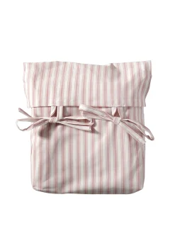 Vorhang für halbhohes Hochbett & Etagenbett 'Seaside Classic' rosa Streifen