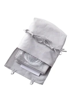 Vorhang für halbhohes Hochbett & Etagenbett 'Seaside Classic' grau