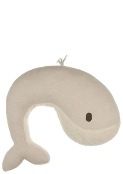 Wal Stillkissen 'Whale Momo' knitlook teddy