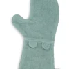 Waschhandschuh Frottee mit Ohren Ash Green