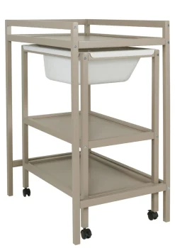 Wickel- und Badestation 'Basic' stone