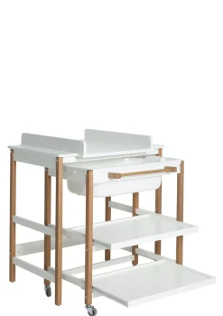 Wickel- und Badestation 'Smart' white natural
