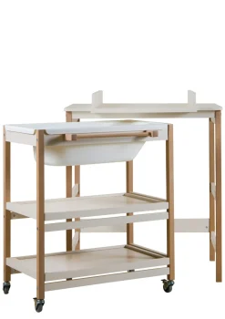 Wickel- und Badestation 'Smart' clay natural